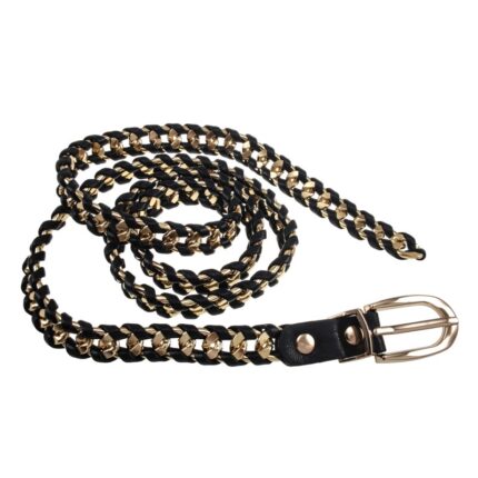 Дамски колан – еко кожа + метал – код: LD-66704 MD Style