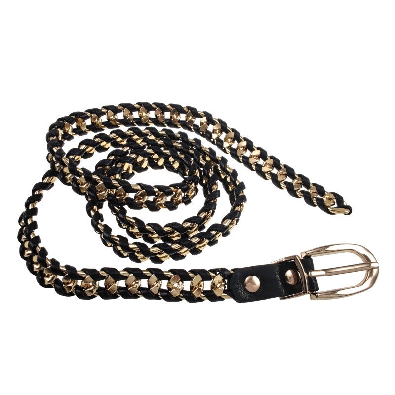 Дамски колан – еко кожа + метал – код: LD-66704 Дамски колан – еко кожа + метал – код: LD-66704 MD Style