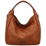 Дамска чанта от висококачествена еко кожа в кафяв цвят – код: MC352-1 MD Style