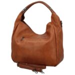 Дамска чанта от висококачествена еко кожа в кафяв цвят – код: MC352-1 MD Style