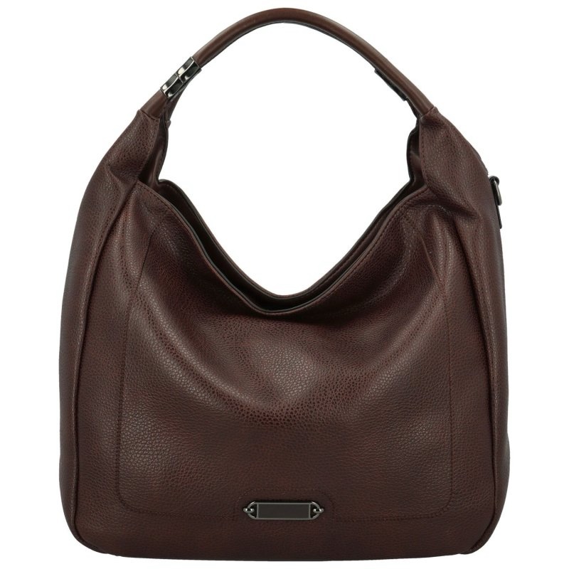 Дамска чанта от висококачествена еко кожа в тъмно кафяв цвят – код: MC352 Дамска чанта от висококачествена еко кожа в тъмно кафяв цвят – код: MC352 MD Style