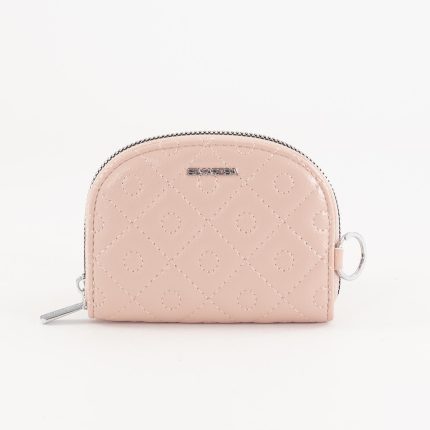 Дамско портмоне от еко кожа Silvia Rosa в розов цвят – код: 3077-1 MD Style