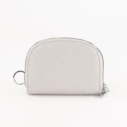 Дамско портмоне от еко кожа Silvia Rosa в сив цвят – код: 3077-2 MD Style