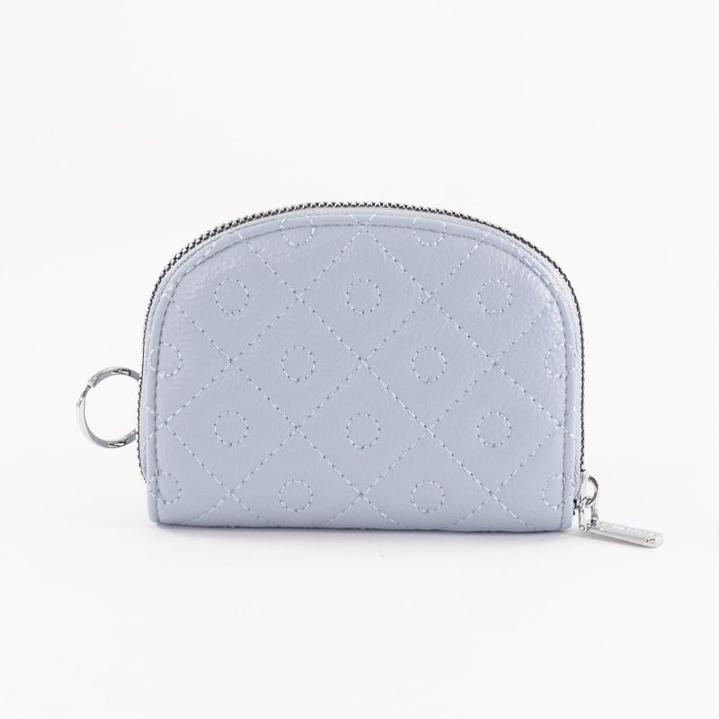 Дамско портмоне от еко кожа Silvia Rosa в син цвят – код: 3077-3 MD Style