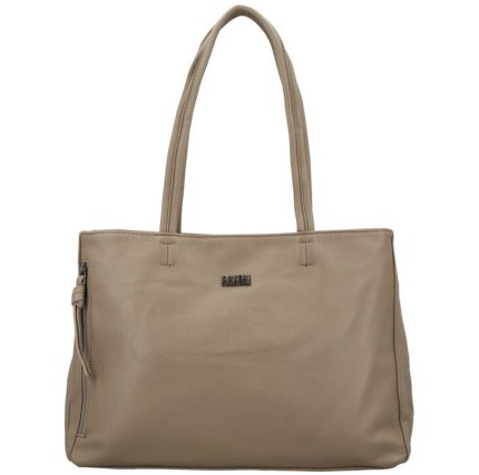 Дамска чанта от висококачествена еко кожа в бежов цвят – код: CC5081-4 MD Style