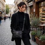 Елегантна кросбоди чанта от висококачествена еко кожа Alex & Mia в черен цвят – код: CD9842-1 Елегантна кросбоди чанта от висококачествена еко кожа Alex & Mia в черен цвят – код: CD9842-1 MD Style